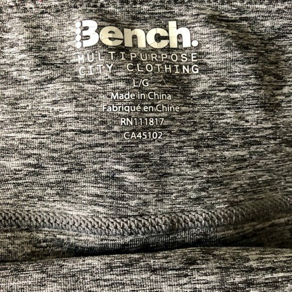 Bench Ruched Side Seam Leggings - Heathered Gray - L - Picture 3 of 11
